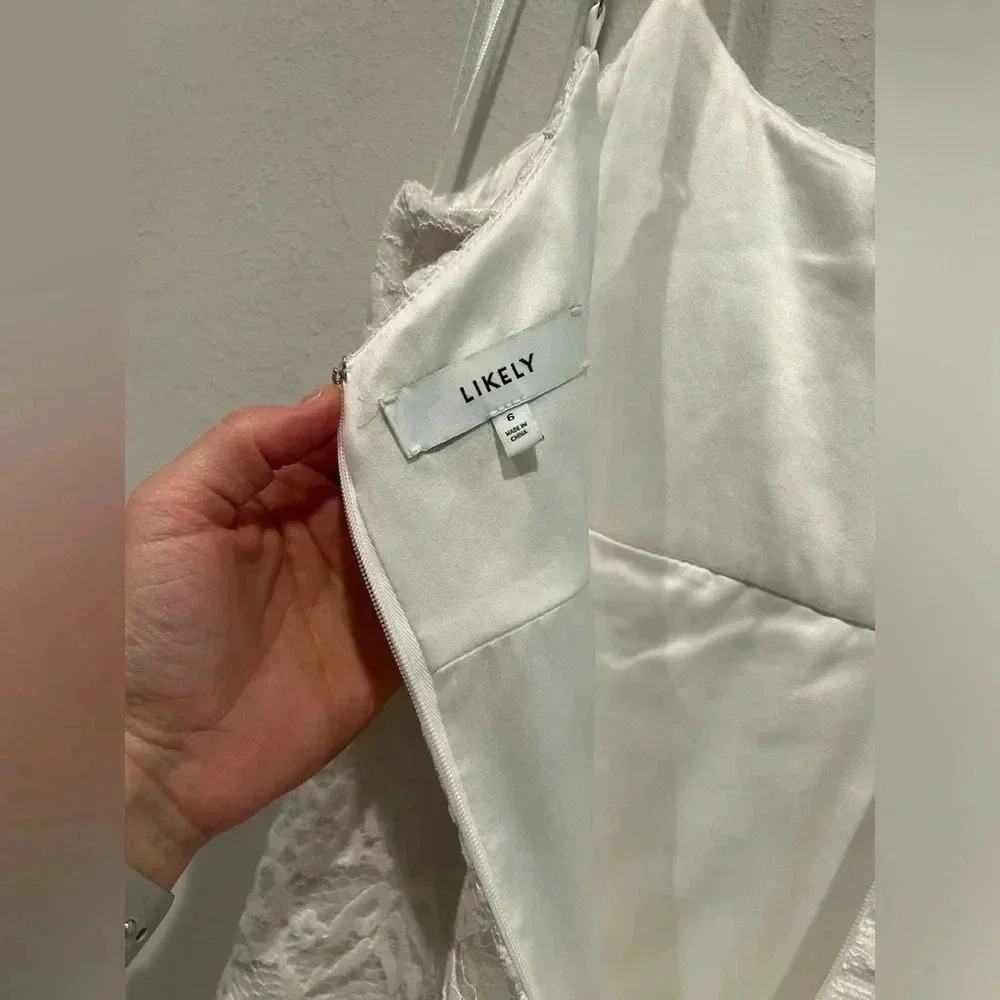 LIKELY Women's Midi Mari Dress / Size 6 / - Picture 10 of 11